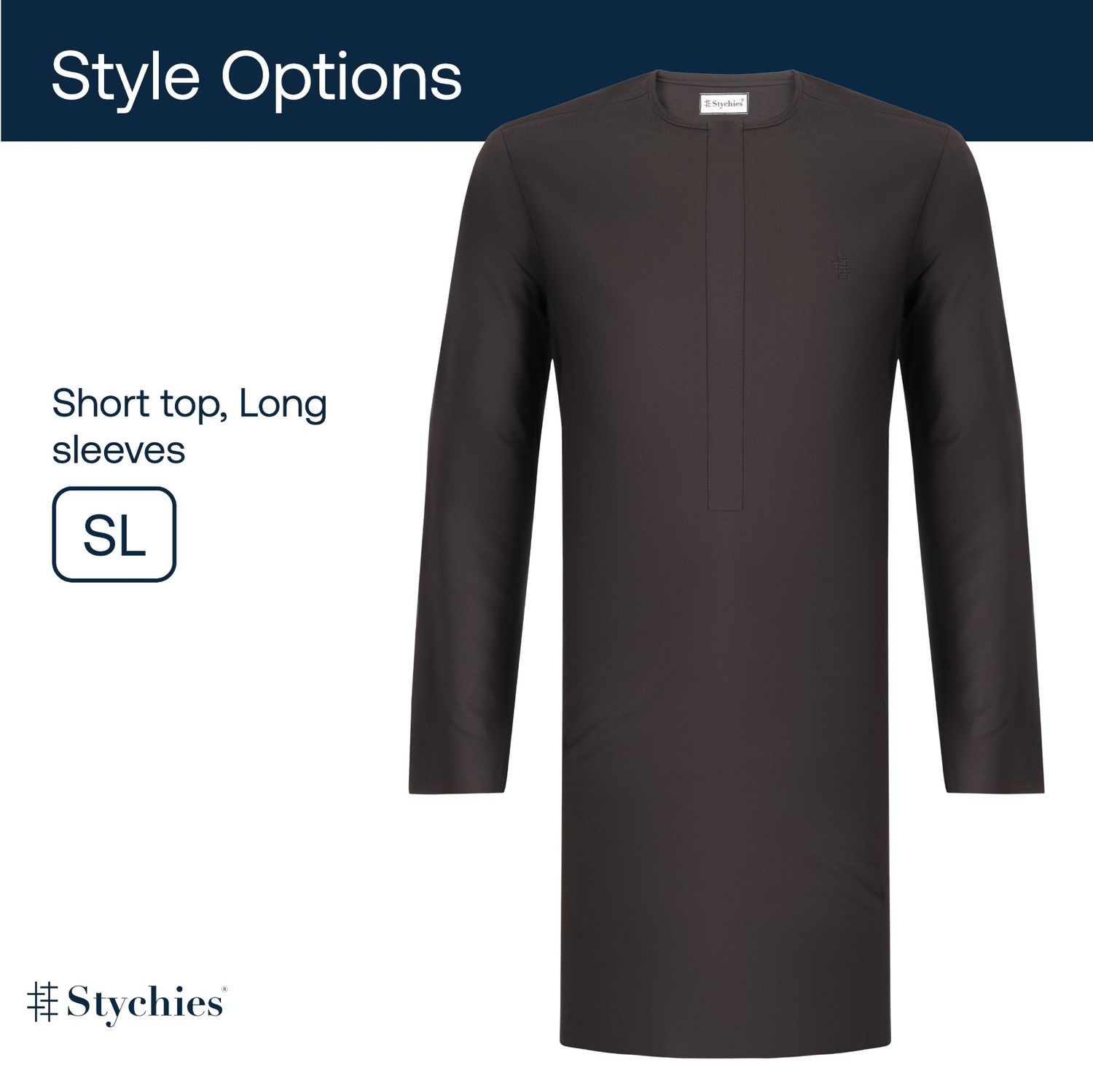 Style option: Short top, Short sleeves